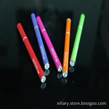 500 puffs colored smoke portable e shisha pens electronic cigarette